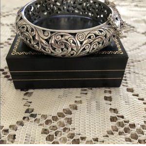 Silpada Sterling Silver Classic Filigree Bangle